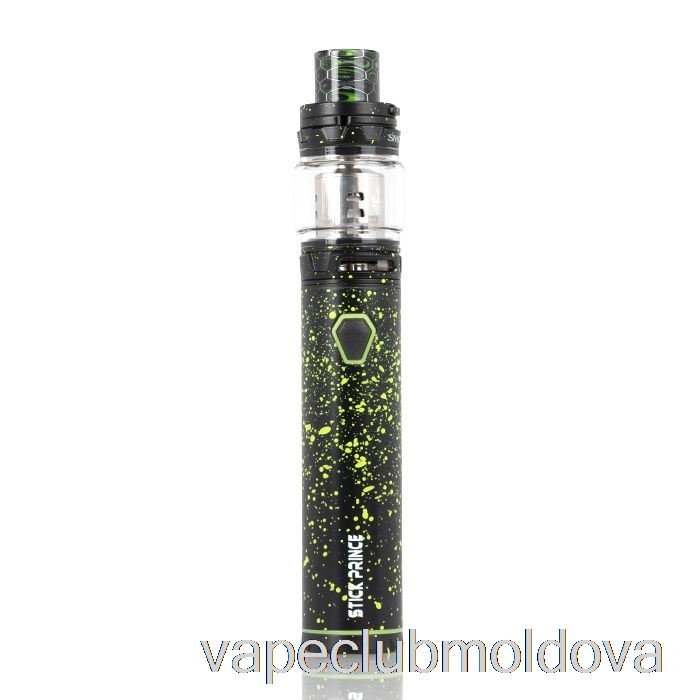 Vape Mod Smok Stick Prince Kit - Stil Stilou Tfv12 Prince Negru Cu Spray Verde